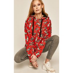 Medicine - Bluza Basic. Czerwone bluzy damskie MEDICINE, s, bez wzorów, z bawełny, bez rękawów, z kapturem. W wyprzedaży za 69,90 zł.