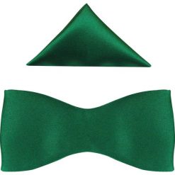 Ciemnozielona mucha wiązana M1. Muszki męskie Modini Moda Męska, na co dzień, bez wzorów, z tkaniny, eleganckie. Za 59,40 zł.