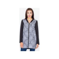 Płaszcz M513 Czarny. Czarne płaszcze damskie FIGL, s, bez wzorów, z tkaniny, sportowe. Za 229,00 zł.