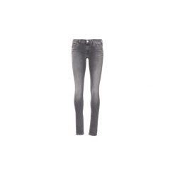 Jeansy slim fit Replay LUZ HYPERFLEX. Szare jeansy damskie marki Replay, bez wzorów, z jeansu. Za 559,20 zł.