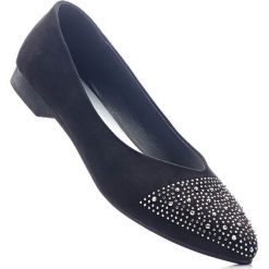 Baleriny bonprix czarny. Czarne baleriny damskie bonprix. Za 49,99 zł.