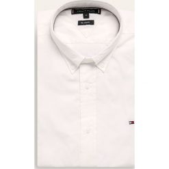 Tommy Hilfiger - Koszula. Niebieskie koszule męskie TOMMY HILFIGER, s, bez wzorów, z bawełny, casualowe, button down, z długim rękawem. Za 359,90 zł.