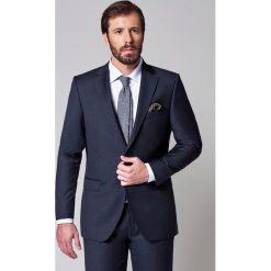 Garnitur Business Mix Popiel. Szare garnitury męskie LANCERTO, bez wzorów, z wełny. Za 799,80 zł.