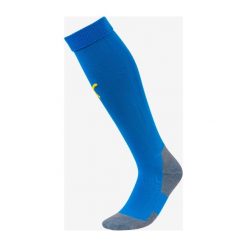 Puma Team Liga Core Skarpetki Niebieski. Niebieskie skarpetki męskie Puma, bez wzorów, z elastanu. Za 42,95 zł.
