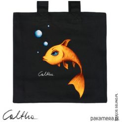 Shopper bag damskie: Złota rybka – torba premium