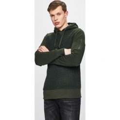 Brave Soul - Bluza. Niebieskie bluzy męskie Brave Soul, s, bez wzorów, z elastanu, z kapturem, bez rękawów, z kapturem. W wyprzedaży za 49,90 zł.
