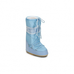 Śniegowce Moon Boot CLASSIC. Niebieskie buty zimowe damskie marki Moon Boot. Za 271,20 zł.