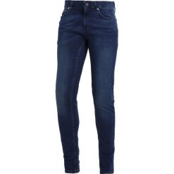 Topman COLE SPRAY ON Jeans Skinny Fit blue. Niebieskie jeansy męskie relaxed fit marki Topman. Za 229,00 zł.