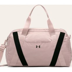 Under Armour - Torba. Czarne torebki damskie sportowe Under Armour, w paski, z nylonu, sportowe, na ramię, bez dodatków. Za 269,90 zł.