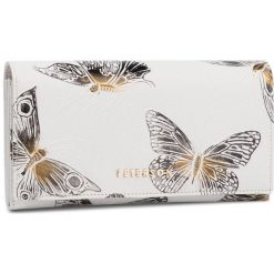 Duży Portfel Damski PETERSON - 807-14-19-22 Biały. Białe portfele damskie Peterson, ze skóry. Za 159,00 zł.