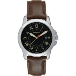 Fossil GRANT Zegarek light brown. Brązowe zegarki męskie Fossil. Za 459,00 zł.