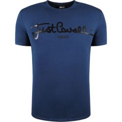 Just Cavalli T-shirt. T-shirty męskie Roberto Cavalli, z nadrukiem, z bawełny, z okrągłym kołnierzem. Za 289,00 zł.