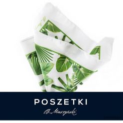 Poszetka Liście Palmy. Poszetki męskie Pakamera, bez wzorów, z syntetyku. Za 80,00 zł.