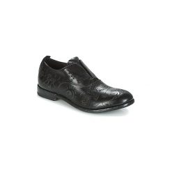 Derby Moma CROSS-NERO. Czarne półbuty męskie marki Moma, bez wzorów, bez zapięcia. Za 1151,20 zł.