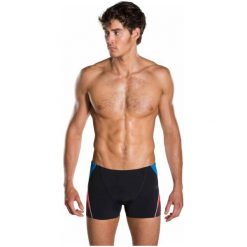Kąpielówki męskie: Speedo Kąpielówki Fit Splice Aquashort Black/Lava Red/Danube 32
