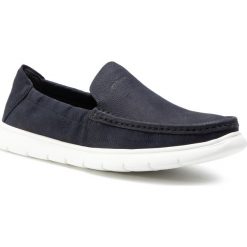 Mokasyny STRELLSON - Voda 4010002821 Dark Blue 402. Niebieskie mokasyny męskie Strellson, na co dzień, bez wzorów, ze skóry, eleganckie, bez zapięcia. W wyprzedaży za 429,00 zł.