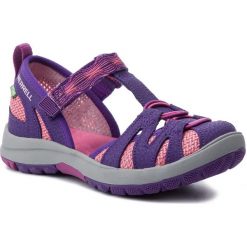 Sandały MERRELL - M-Hydro Mon 2.0 MK160850 By/Pur. Fioletowe sandały dziewczęce Merrell, ze skóry, bez zapięcia. W wyprzedaży za 149,00 zł.