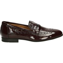 Mokasyny - 425-07 BURGEN. Brązowe mokasyny damskie marki Venezia, ze skóry. Za 299,00 zł.
