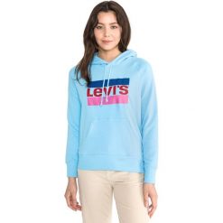 Levi's Bluza Niebieski. Niebieskie bluzy damskie s, z nadrukiem, z bawełny. Za 309,95 zł.
