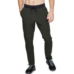 Spodnie dresowe męskie: Under Armour Spodnie męskie dresowe Sportstyle Elite Cargo zielone r. M (1306461-357)