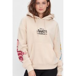 Bluza z nadrukiem Alice in Wonderland - Kremowy. Białe bluzy damskie House, s, z nadrukiem. Za 119,99 zł.
