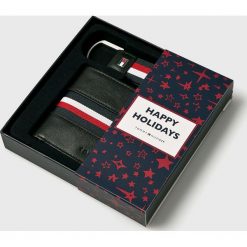 Tommy Hilfiger - Portfel skórzany. Szare portfele męskie TOMMY HILFIGER, z materiału. Za 299,90 zł.