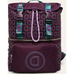 Desigual - Plecak. Różowe plecaki damskie Desigual, bez wzorów, z poliesteru. W wyprzedaży za 269,90 zł.