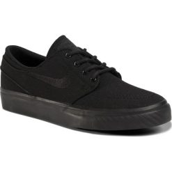 Buty NIKE - Sb Janoski (Gs) 525104 024 Black/Black/Anthracite. Czarne buty sportowe damskie Nike, bez wzorów, z tworzywa sztucznego, sportowe, nike zoom. Za 259,00 zł.