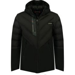 Kurtka przejściowa "Beihong" w kolorze czarnym. Czarne płaszcze męskie Geographical Norway Men, m, bez wzorów, bez kaptura. W wyprzedaży za 279,95 zł.