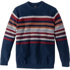 Swetry klasyczne męskie: Sweter Regular Fit bonprix ciemnoniebieski