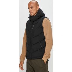 Scotch & Soda - Bezrękawnik. Niebieskie płaszcze męskie Scotch & Soda, s, bez wzorów, z poliesteru, z kapturem. Za 639,90 zł.