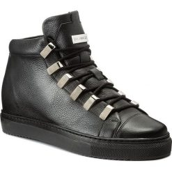 Sneakersy EVA MINGE - Dorita 2F 17BD1372195EF 101. Czarne półbuty damskie Eva Minge, ze skóry. W wyprzedaży za 359,00 zł.