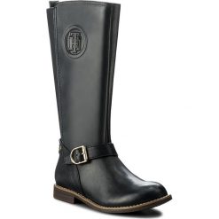 Kozaki dziewczęce: Kozaki TOMMY HILFIGER – Aubrey 4C1 FG0FG00099 Midnight 403