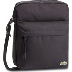 Saszetka LACOSTE - Crossover Bag NH2012NE Black 991. Czarne torby męskie skórzane Lacoste, bez wzorów, z materiału, młodzieżowe. W wyprzedaży za 279,00 zł.