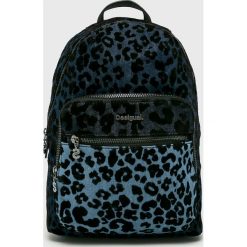 Desigual - Plecak. Czarne plecaki damskie Desigual, z materiału. Za 349,90 zł.