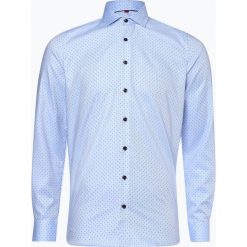 Finshley & Harding - Koszula męska, niebieski. Niebieskie koszule męskie na spinki Finshley & Harding, m, z bawełny, z włoskim kołnierzykiem. Za 179,95 zł.