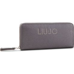 Duży Portfel Damski LIU JO - Xl Zip Around Colora N68201 E0037 Grape Juice Met. 04203. Szare portfele damskie Liu Jo, ze skóry ekologicznej. Za 299,00 zł.