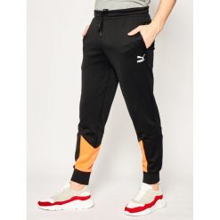 Spodnie dresowe Puma Iconic Mcs Track 596445. Czarne jeansy męskie Puma, s, bez wzorów, z elastanu. W wyprzedaży za 189,00 zł.