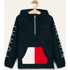 Tommy Hilfiger - Kurtka dziecięca 128-176 cm. Niebieskie kurtki chłopięce z poliesteru, krótkie. Za 499,90 zł.