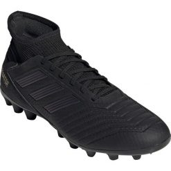 Buty piłkarskie adidas Predator 19.3 Ag M EF8984. Czarne buty sportowe męskie Adidas, z materiału, bez zapięcia, do piłki nożnej. W wyprzedaży za 389,00 zł.