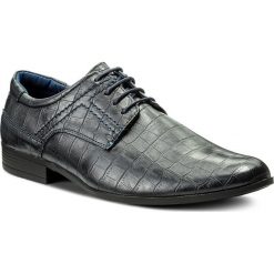 Półbuty OTTIMO - MYL8094-1 Granatowy. Niebieskie buty wizytowe męskie marki Ottimo, bez wzorów, ze skóry ekologicznej, klasyczne, bez zapięcia. W wyprzedaży za 99,99 zł.
