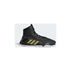 Buty Dziecko adidas Pro Bounce 2019 J. Czarne trampki dziewczęce Adidas, bez wzorów, bez zapięcia. Za 379,00 zł.