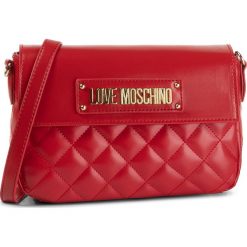 Torebka LOVE MOSCHINO - JC4200PP08KA0500 Rosso. Czerwone listonoszki damskie Love Moschino, bez wzorów, ze skóry ekologicznej, bez dodatków. W wyprzedaży za 419,00 zł.