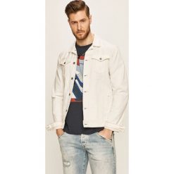 Pepe Jeans - Kurtka jeansowa Belife. Białe płaszcze męskie Pepe Jeans, xl, bez wzorów, z elastanu, krótkie, bez kaptura. W wyprzedaży za 239,90 zł.