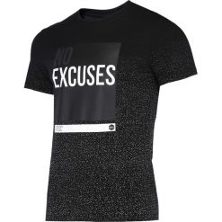 T-shirty męskie z nadrukiem: T-shirt męski TSM219 – głęboka czerń