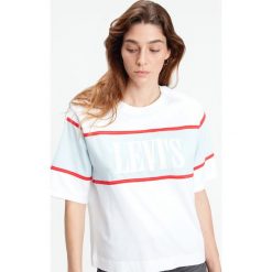 Levi's Cameron Koszulka Biały. Białe koszulki damskie Levi's®, s, bez wzorów, z bawełny, bez kołnierzyka, z krótkim rękawem. Za 154,95 zł.