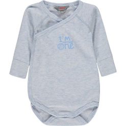 Body w kolorze błękitnym. Niebieskie body niemowlęce Kanz, z nadrukiem, z bawełny. W wyprzedaży za 25,95 zł.