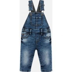 Mayoral - Ogrodniczki dziecięce 68-92 cm. Niebieskie spodnie chłopięce Mayoral, bez wzorów, z elastanu. Za 138,90 zł.