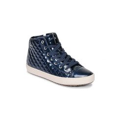 Buty Dziecko Geox J KALISPERA GIRL. Niebieskie trampki dziewczęce Geox, bez wzorów, bez zapięcia. Za 209,30 zł.