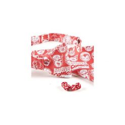 Komplet Mucha wiązana AVENGERS +poszetka +spinki do mankietów. Niebieskie muchy męskie HisOutfit, z motywem z bajki, z materiału, wizytowe. Za 149,00 zł.